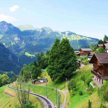 Holiday Flat #1, Chalet Aberot, Wengen, Switzerland エクステリア 写真