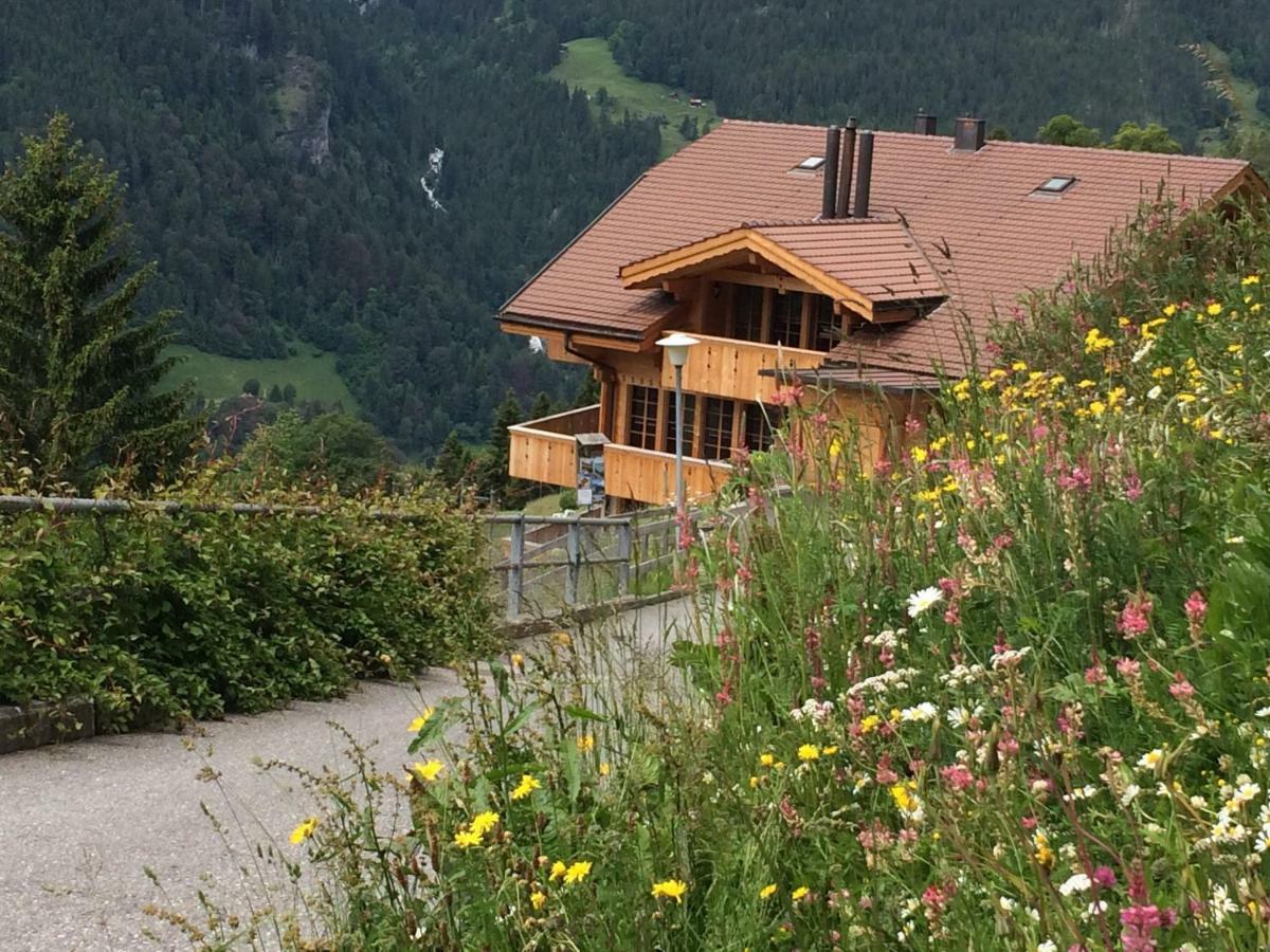 Holiday Flat #1, Chalet Aberot, Wengen, Switzerland エクステリア 写真
