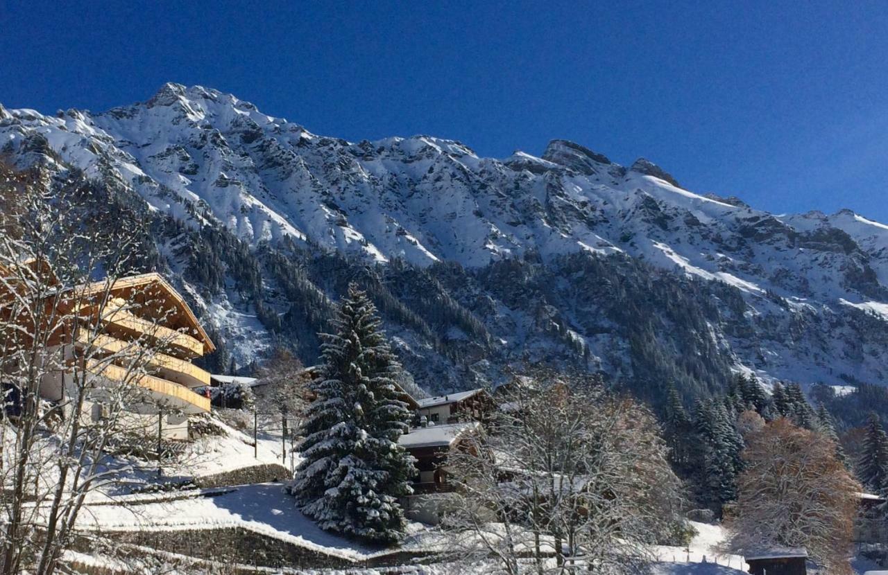 Holiday Flat #1, Chalet Aberot, Wengen, Switzerland エクステリア 写真